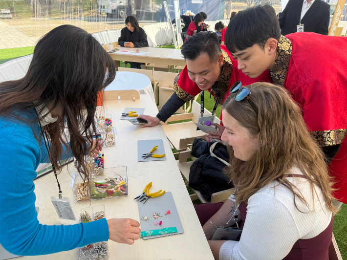 K-컬쳐와 전통 문화를 알리는 부대행사. 경주시 제공