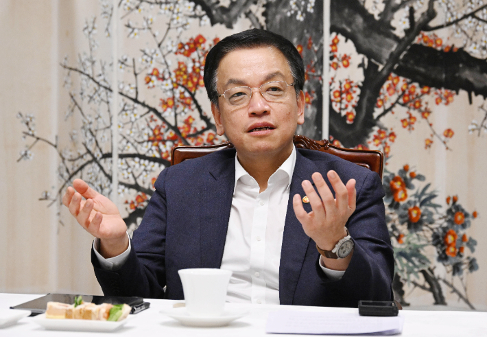 최상목 대통령 권한대행 부총리 겸 기획재정부 장관. 기획재정부 제공