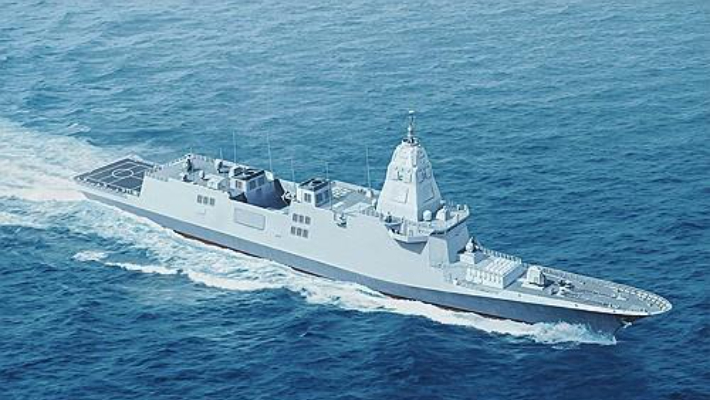 한국형 차기 구축함 KDDX 조감도. 연합뉴스
