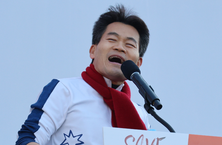 한국사 강사 전한길 씨. 연합뉴스