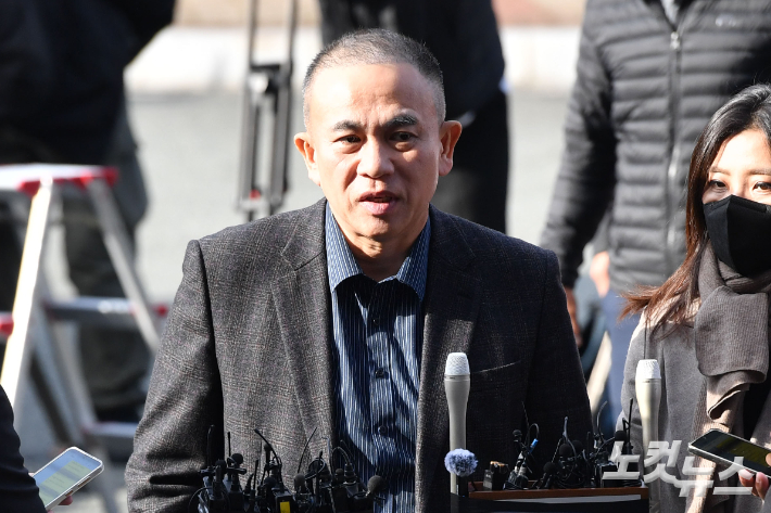 명태균 씨. 창원=류영주 기자