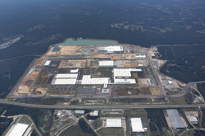 현대차그룹의 미국 조지아주 전기차 공장 전경. 무역보험공사 제공