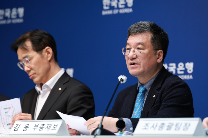 김웅 한국은행 부총재보. 한국은행 제공