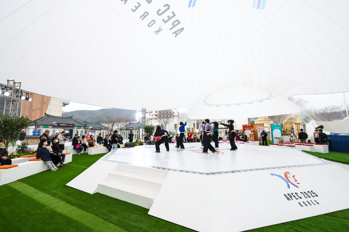 아시아태평양경제협력체(APEC) 제1차 고위관리회의(SOM1) 부대행사 모습. 경주시 제공