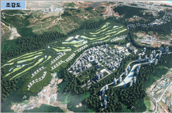 망상 국제복합관광도시 조감도. 강원경제자유구역청 제공 