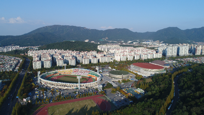 창원스포츠파크 전경. 창원시설공단 제공