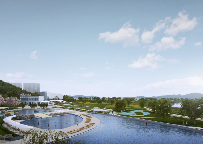 영산강 익사이팅존 조감도. 광주시 제공