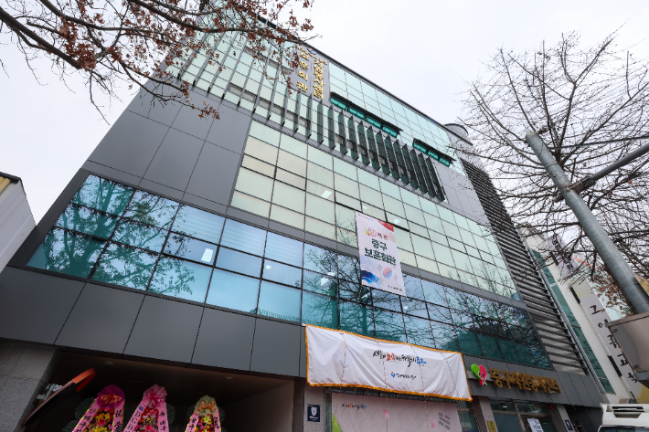 대구 중구 국채보상로에 위치한 보훈회관 건물. 대구 중구 제공