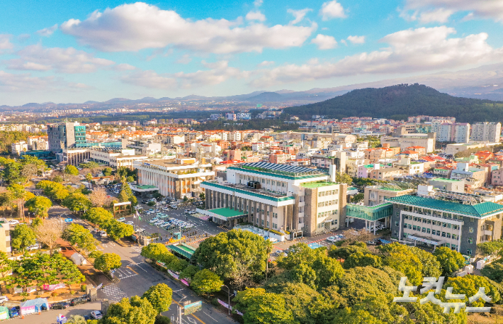 제주특별자치도청 전경. 고상현 기자