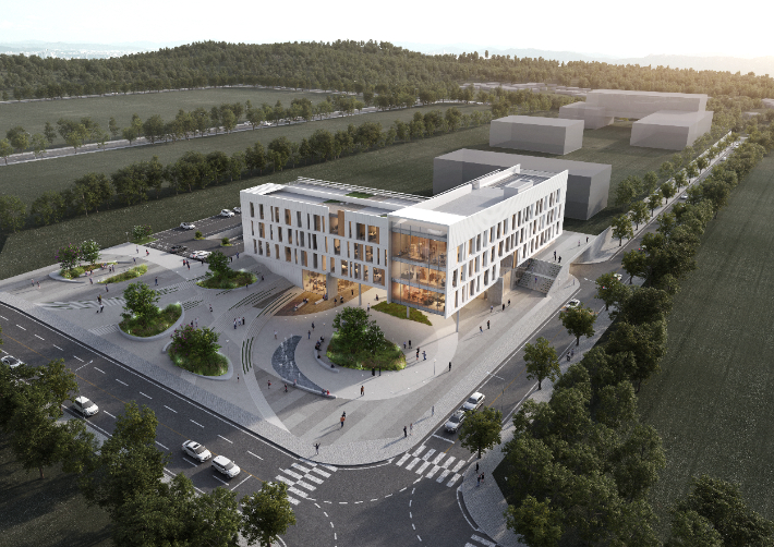 안동 지식산업센터 조감도. 경상북도 제공