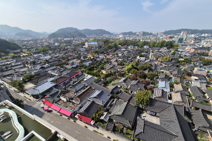 전북 전주 한옥마을. 송승민 기자