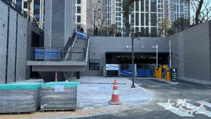 광주의 한 주거시설 공사 현장. 김수진 기자