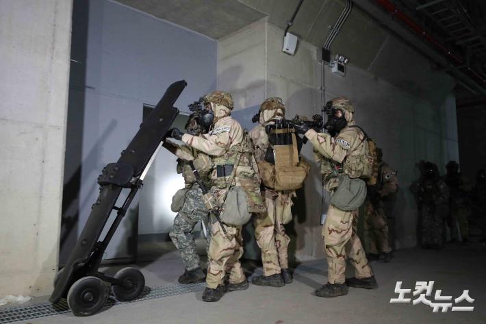 한미연합 WMD 제거훈련