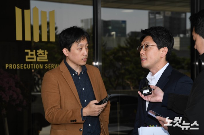 검찰 출석한 김병민 서울시 정무부시장