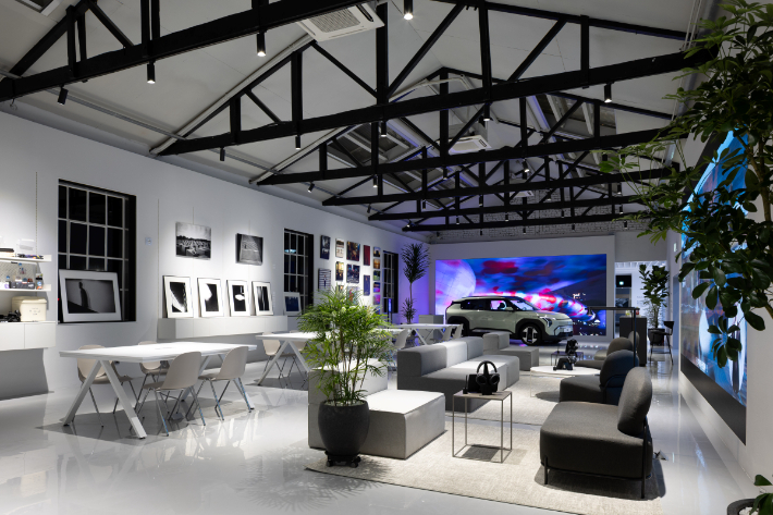 '기아 언플러그드 그라운드' 내 '커넥팅 라운지'의 모습. 기아 제공