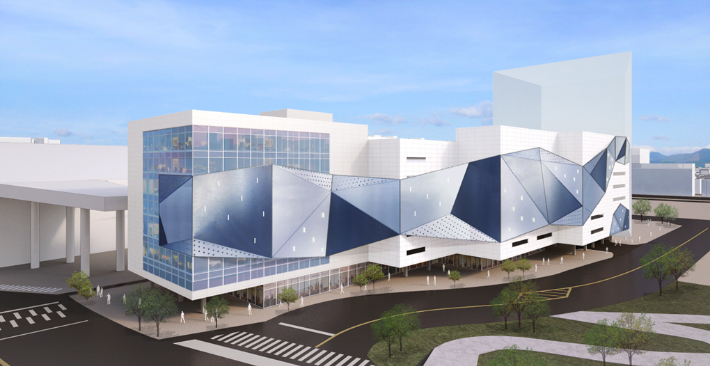 킨텍스 주차복합빌딩 구상안. 고양시 제공