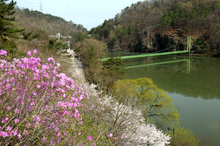 함안입곡군립공원. 경남도청 제공 