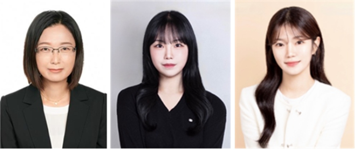생명화학공학과 최남순 교수와 송채은, 한승희 박사과정(왼쪽부터). 카이스트 제공