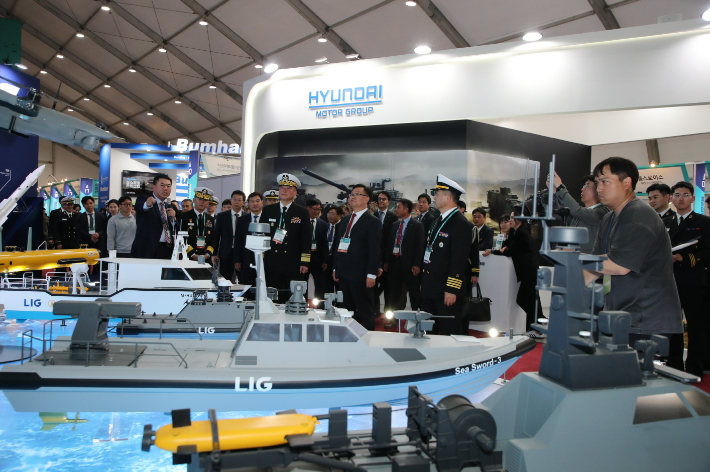 2024년 YIDEX(이순신 방위산업전) 행사. 창원시 제공