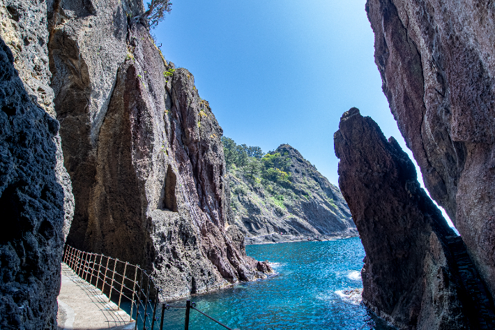 행안해안산책로. 울릉군 제공