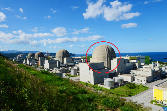 경북 울진에 있는 한울원전 6호기 전경. 한울원자력본부 제공