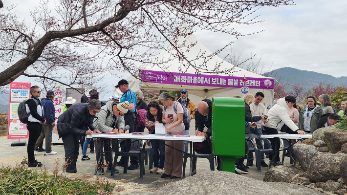 지난 9~16일까지 열린 광양매화축제. 광양시 제공 