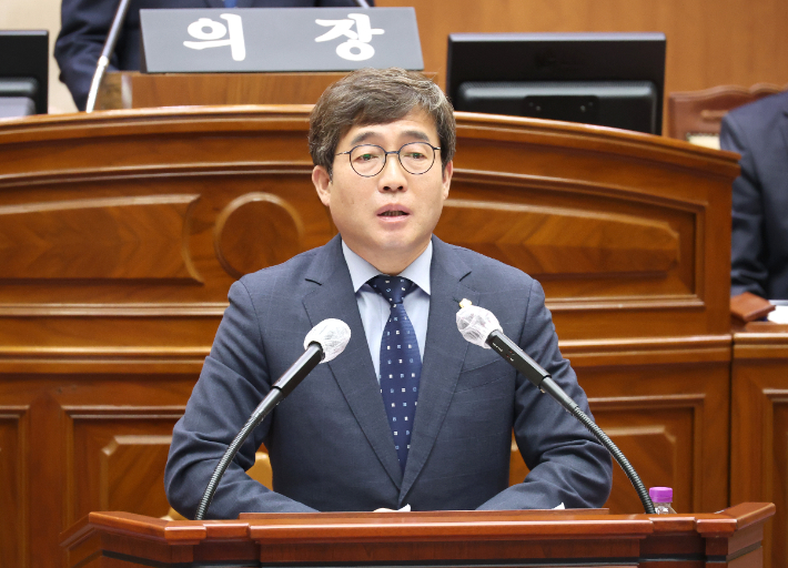 박형배 전주시의회 도시건설위원장. 전주시의회 제공