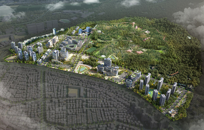 제2작전사령부 조감도. 대구시 제공