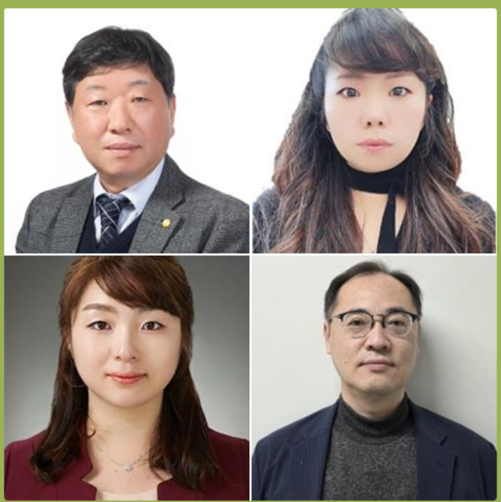 왼쪽 위부터 시계방향으로 류재웅교수,  배지은 박사,  장소영 박사,  조동형 교수. 경북대 제공  