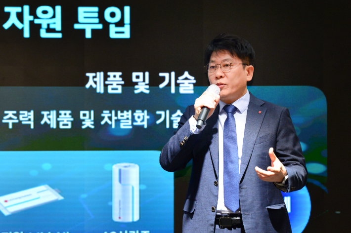 김동명 LG에너지솔루션 최고경영자(CEO) 사장. 연합뉴스