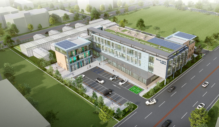 천연물소재 전주기 표준화 허브 조감도. 전남도 제공