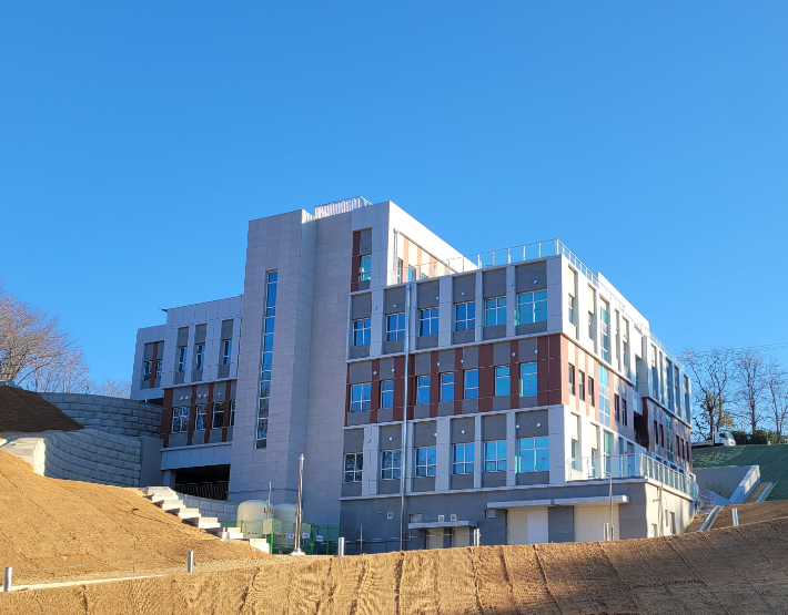 강릉시립노인요양센터 신축 현장. 강릉시 제공