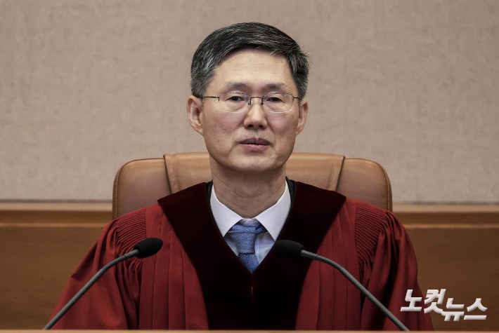 3월 헌법소원 심판 참석하는 문형배 헌재소장 직무대행