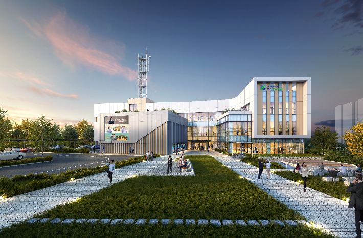 충남교통방송 조감도. 충남도·한국도로교통공단 제공