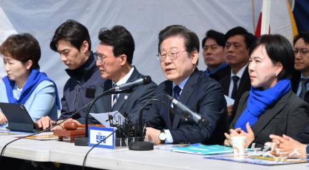 이재명 대표, 최고위 모두발언