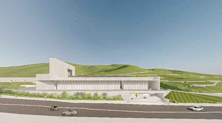 창원시립미술관 조감도. 창원시 제공 