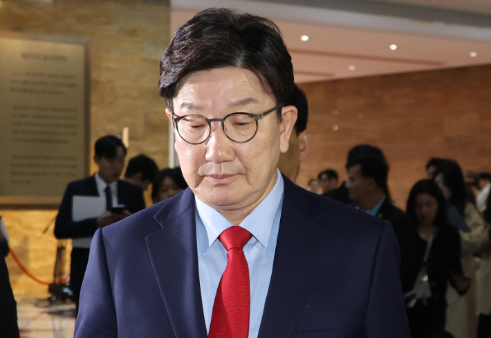 국민의힘 권성동 원내대표. 연합뉴스