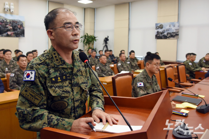 곽종근 특수전사령부 사령관. 윤창원 기자