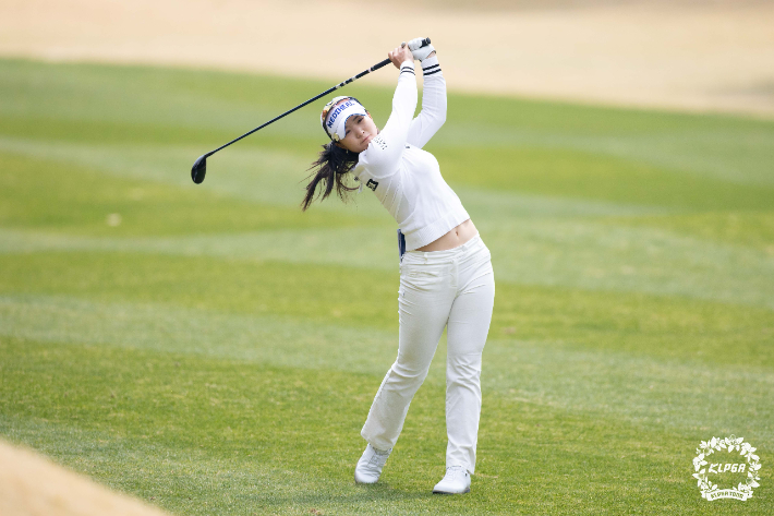 정지효. KLPGA 제공
