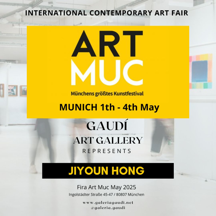 5월 1일부터 4일까지 독일 뮌헨에서 열리는 Art Muc(아트 뮤크) 현대 미술 페어(Art Muc Contemporary Art Fair) 포스터. 스페인 가우디 갤러리 제공