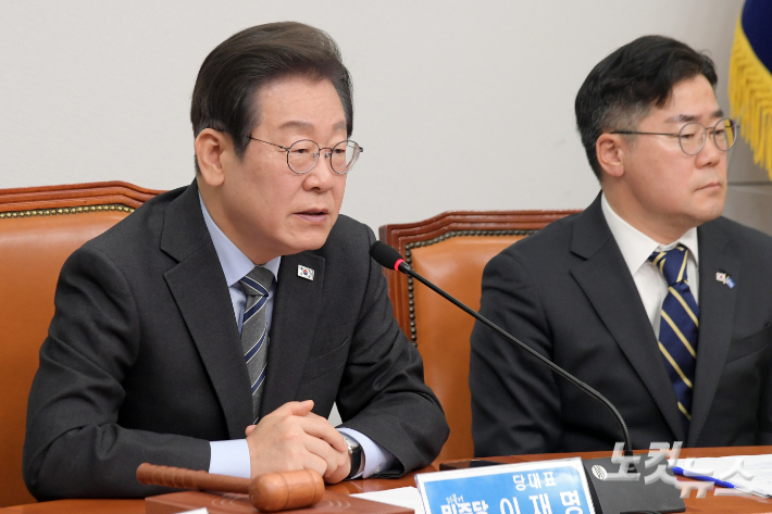 더불어민주당 이재명 대표. 윤창원 기자