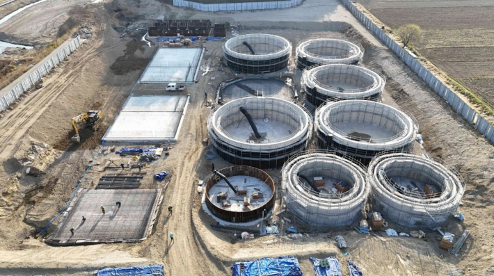 스마트양식 클러스터 조성 사업 현장. 포항시 제공