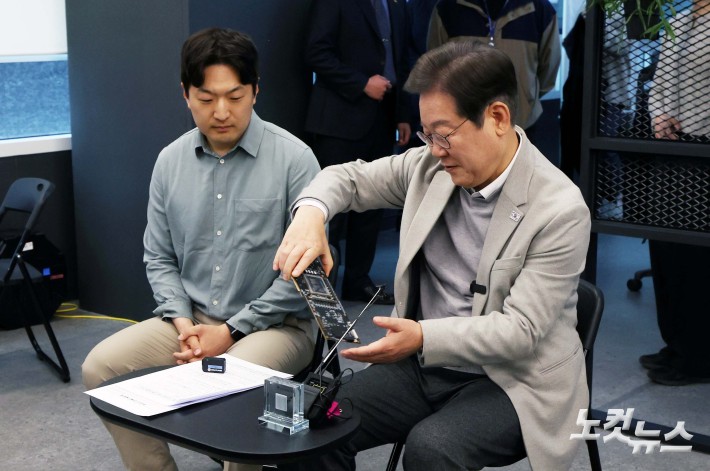 이재명 퓨리오사AI 방문