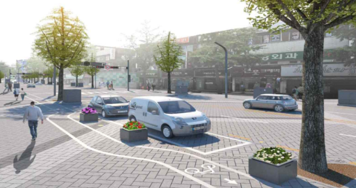 전주 충경로 포켓 주차장 조감도. 전북환경운동연합 제공