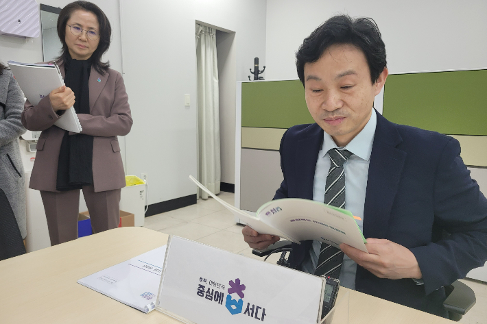충북도 김수인 과학인재국장. 박현호 기자