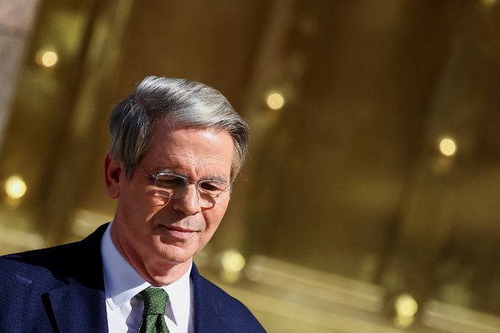 스콧 베선트 미국 재무부 장관. 연합뉴스 