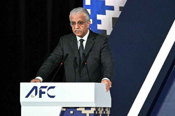 셰이크 살만 빈 에브라힘 알 칼리파 AFC 회장. 연합뉴스
