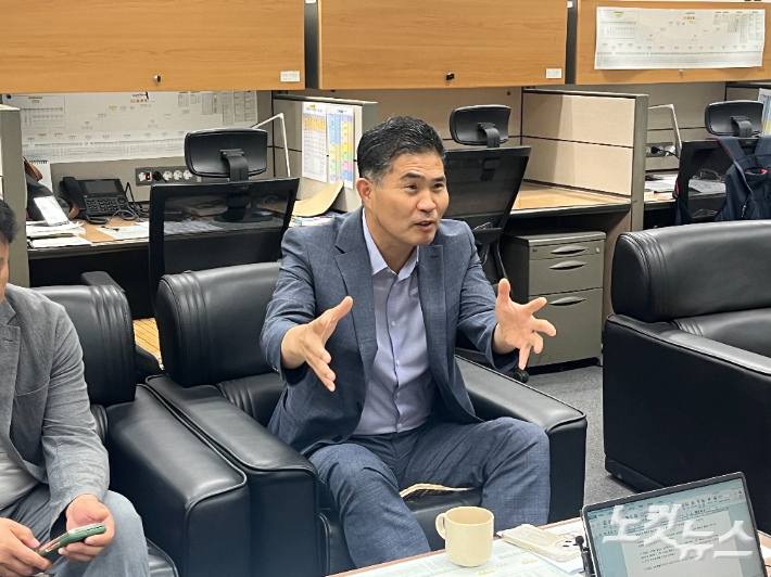 이원택 더불어민주당 전북도당위원장. 남승현 기자