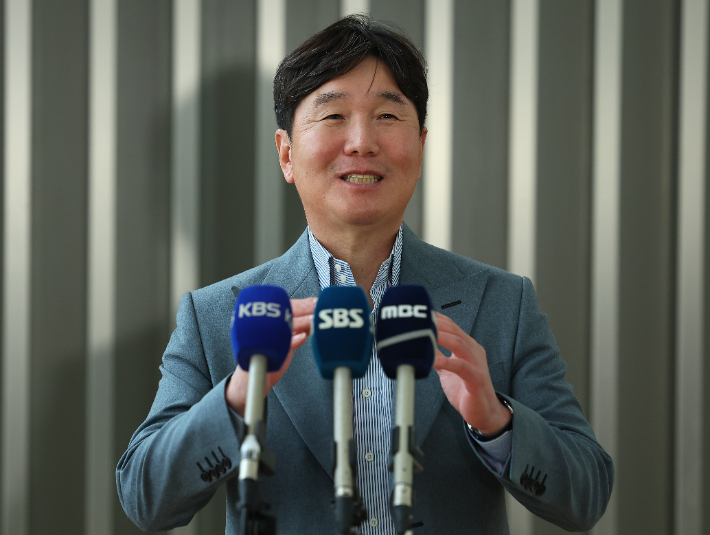 류지현 한국 야구대표팀 감독. 연합뉴스
