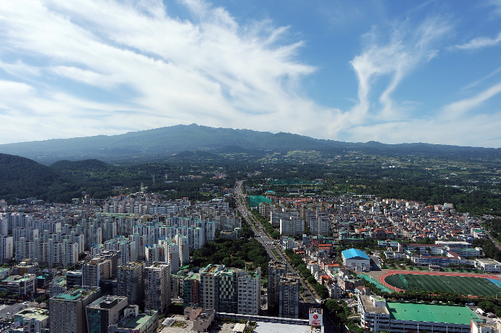 제주 도심 전경. 제주CBS
